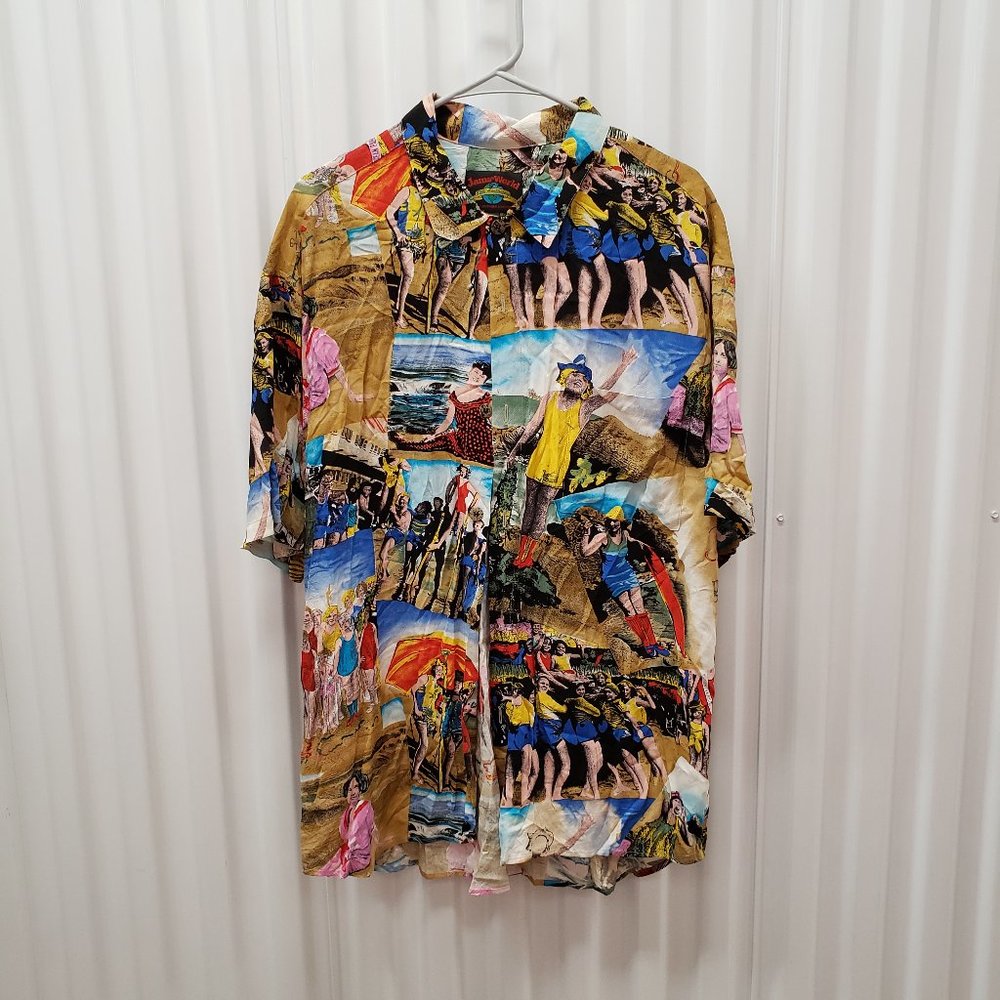 Hawaiian Shirt Jams World 30th Anniversary Sz XL